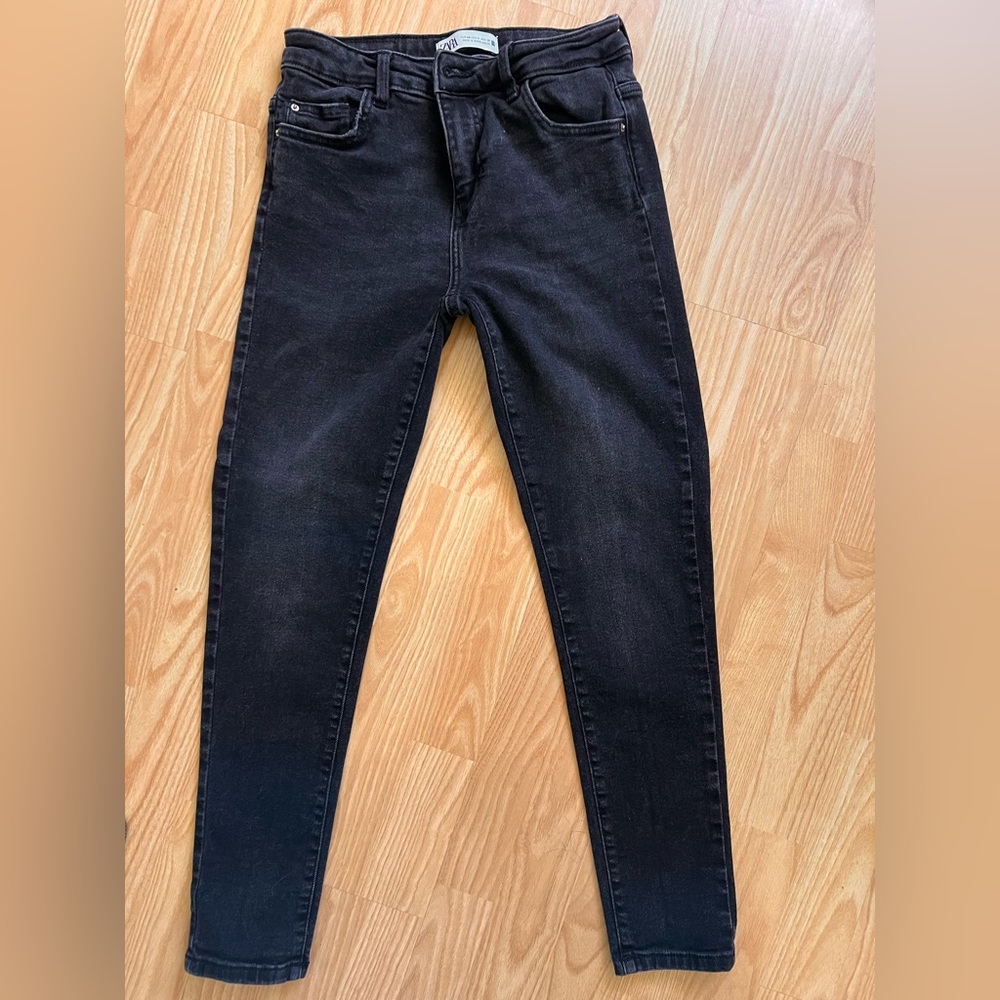Zara skinny high waisted jeans